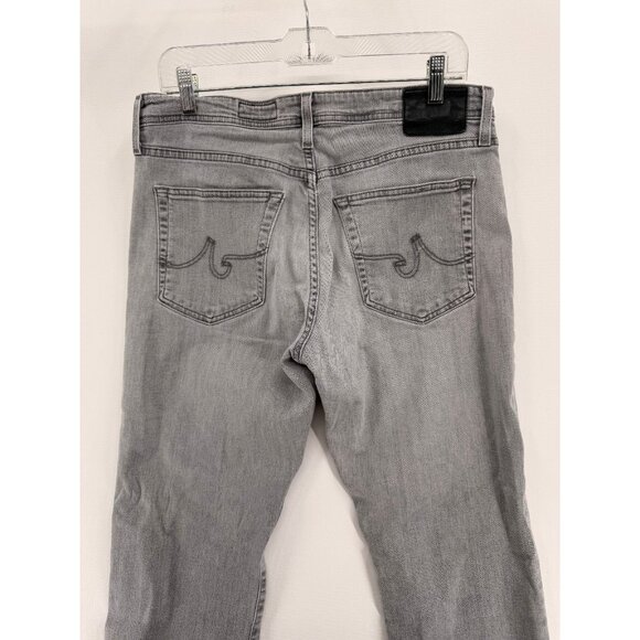 AG Adriano Goldschmied Jeans Mens 33x32 Everett Denim Gray Straight Slim - Picture 1 of 9